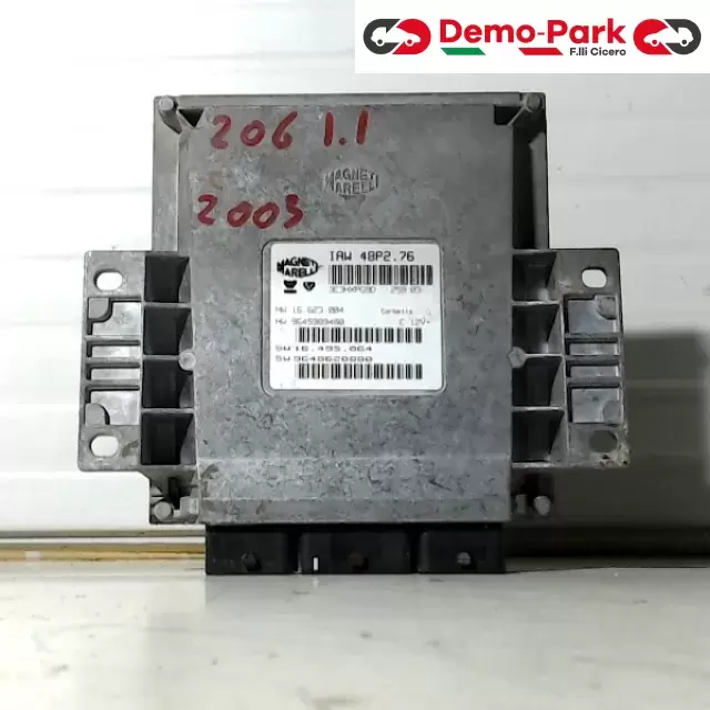 CENTRALINA MOTORE PEUGEOT 206 Peugeot 206 - 1.1 9645989480 0