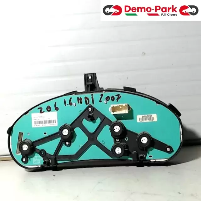 QUADRO STRUMENTI PEUGEOT 206 Peugeot 206 - 1.6 HDI 9659731080 1