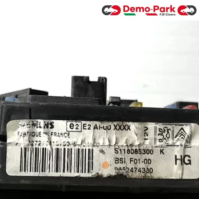 BODY COMPUTER  CitroЁn C3 1.4 HDI 9652474380 2