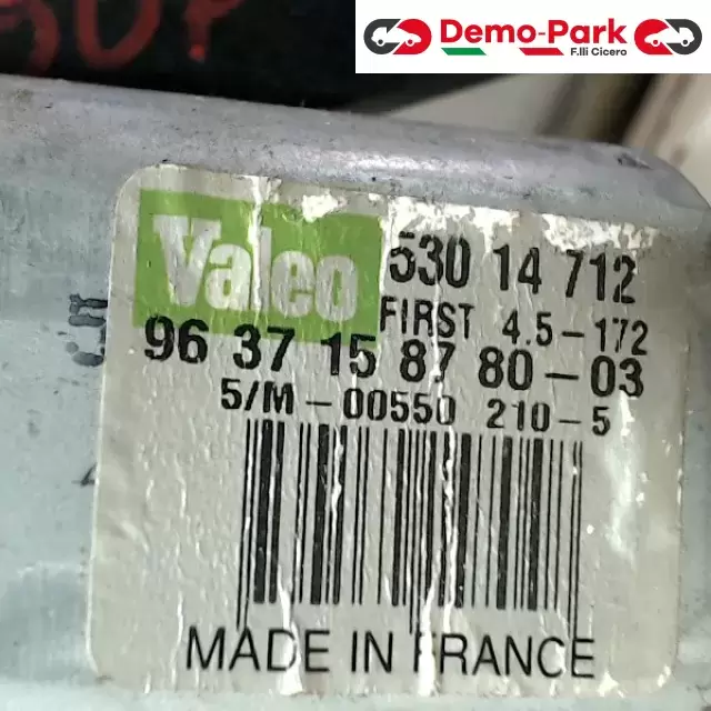 MOTORINO TERGICRISTALLO POST. Peugeot 307  1