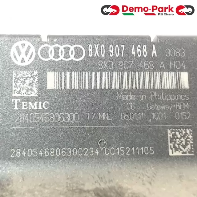 CENTRALINA CONTROLLO GATEWAY AUDI A1 Audi A1 1.6 TDI 8X0907468A 2