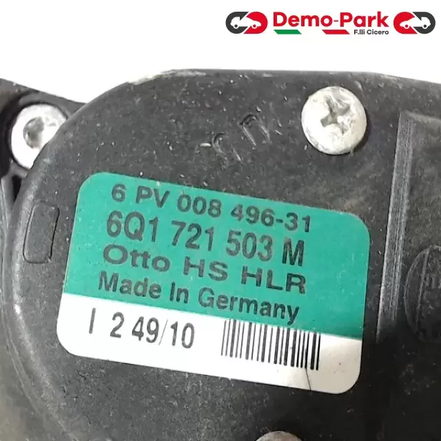 PEDALE ACCELERATORE AUDI A1 Audi A1 1.6 TDI 6Q1721503M 1