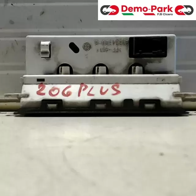 DISPLAY COMPUTER DI BORDO  Peugeot 206 - PLUS 96658097XT K01 1