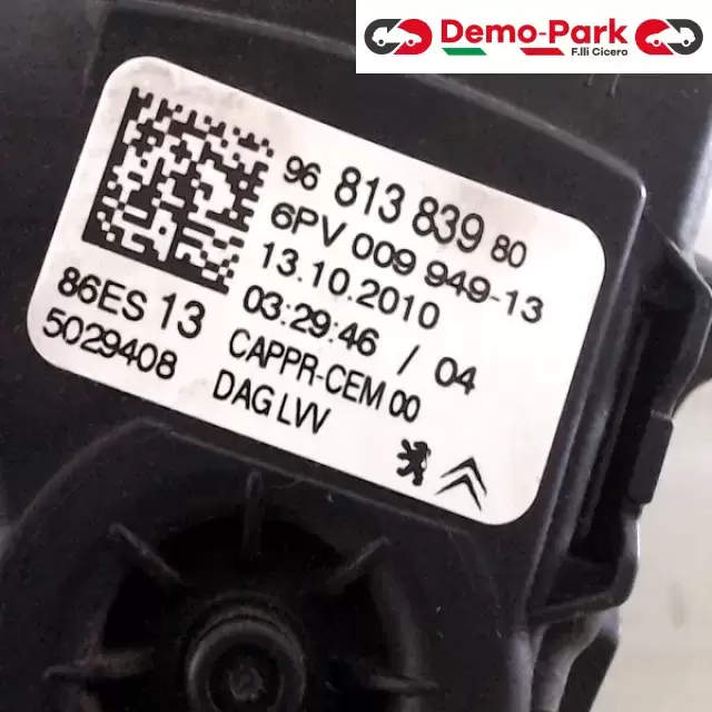 PEDALE ACCELERATORE C3 PICASSO CitroЁn C3 PICASSO 1.6 HDI 96 813 839 80 1