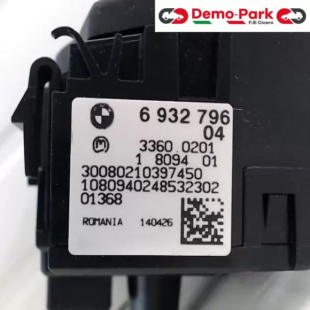 COMANDO ACCENSIONE LUCI BMW SERIE1 E87 Bmw SERIE 1 E87 6 932 796 04 2