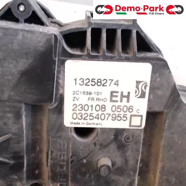 SERRATURA ANTERIORE DX OPEL CORSA D 3PORTE Opel CORSA D 13258274 1
