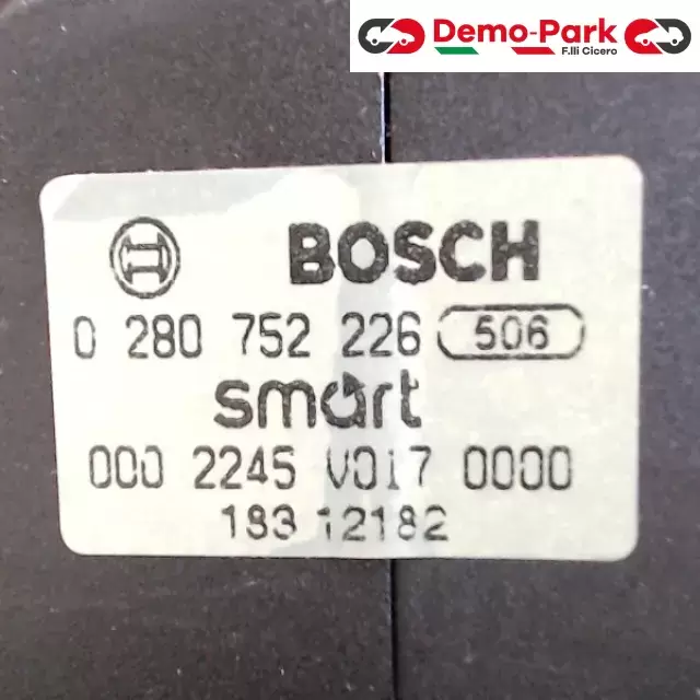 PEDALE ACCELERATORE SMART Smart FOR TWO 0 280 752 226 1