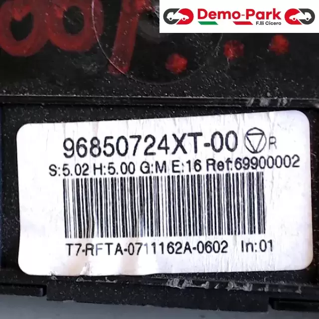 COMANDO CLIMA PEUGEOT 308 Peugeot 308 96850724CT-00 2