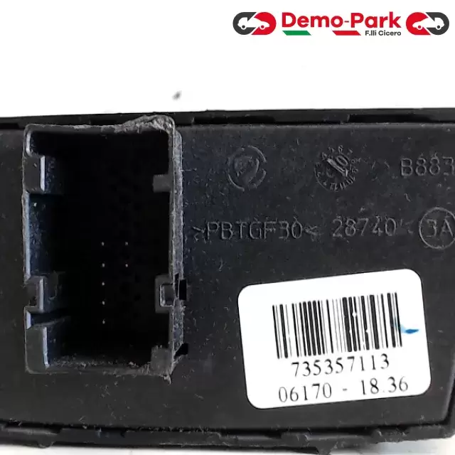 PULSANTIERA CENTRALE FIAT PANDA 169 Fiat panda 735357113 1