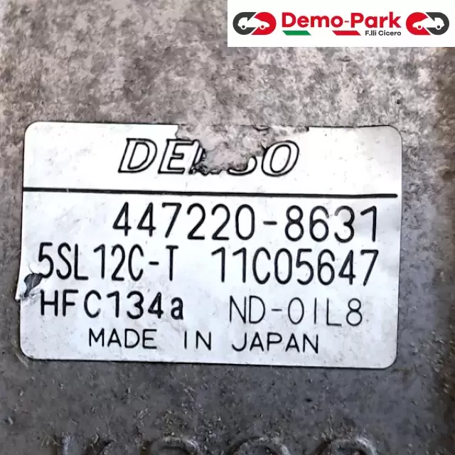 COMPRESSORE A/C FIAT STILO Fiat STILO - 1.6 16V 447220-8631 1