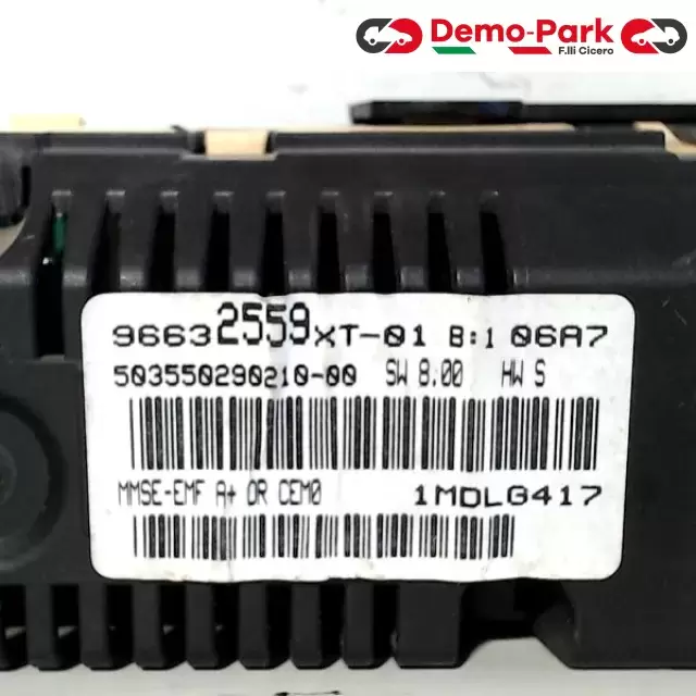 DISPLAY CENTRALE CON MENU' CITROEN C3 CitroЁn C3 96632559XT-01 2