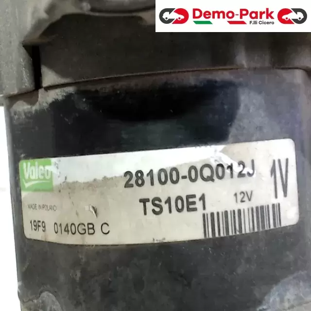 MOTORINO D'AVVIAMENTO PEUGEOT 107 Peugeot 107 28100-0Q012J 2