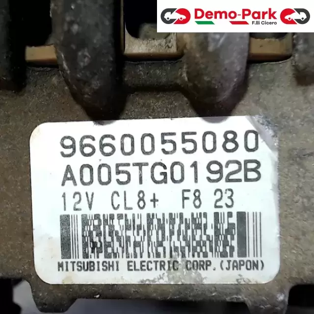 ALTERNATORE CITROEN C3 1.1B CitroЁn C3 - 1.1 9660055080 / A005TG0192B 3