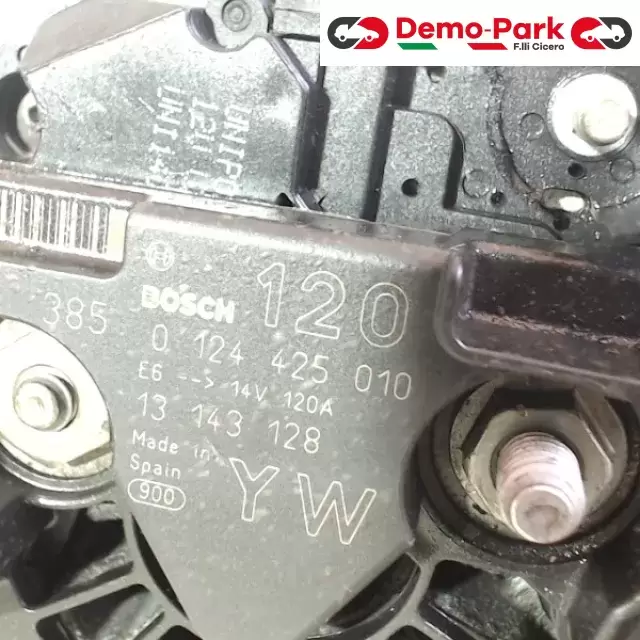 ALTERNATORE OPEL CORSA C 1.2B 120A Opel CORSA C - 1.2 0 124 425 010 1