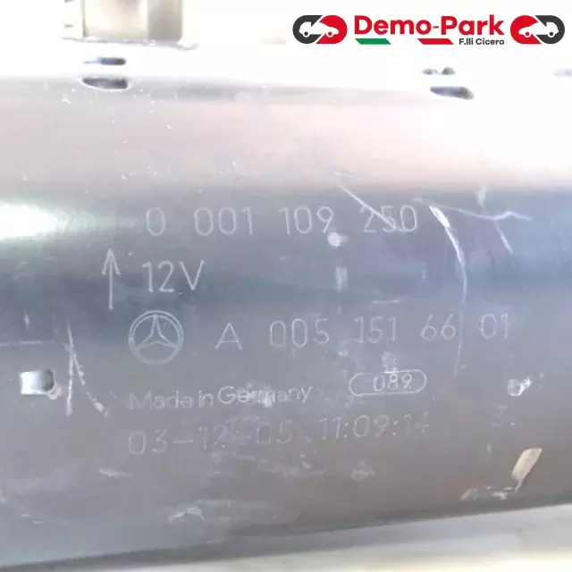MOTORINO D'AVVIAMENTO MB E320 Mercedes-benz CLASSE E 320 A 005 151 66 01 2