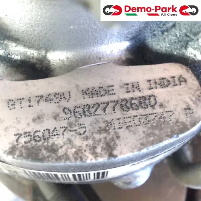 TURBINA PEUGEOT 308 2.0 HDI Peugeot 308 2.0 HDI 9682778680 3