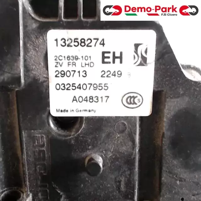 SERRATURA ANT DX CORSA D Opel CORSA D 13258274 1