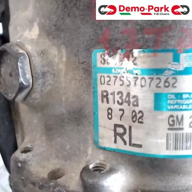 COMPRESSORE ARIA CONDIZIONATA CORSA Opel CORSA - 1.7 DTI 02755707262   1429F  R134a 1