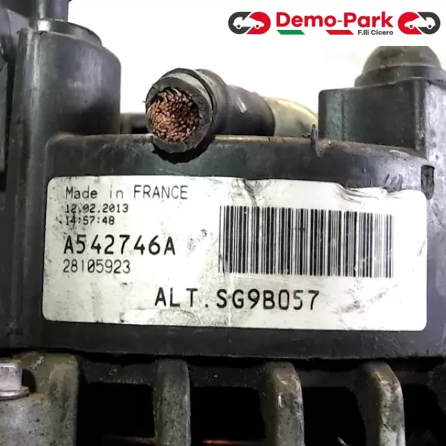 ALTERNATORE VW POLO Volkswagen POLO A542746A / SG9B057 2