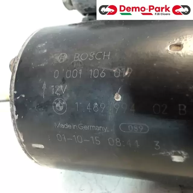 MOTORINO D'AVVIAMENTO MINI COOPEER Mini COOPER - 1.6 A542746A / 1.489 994 02 B 2