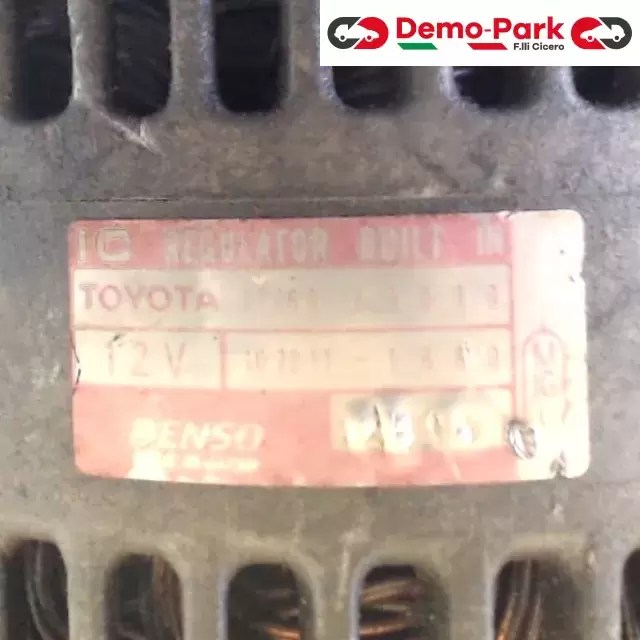 ALTERNATORE TOUOTA YARIS 1°SERIE BENZ. Toyota YARIS 1.0 27060-23030 3