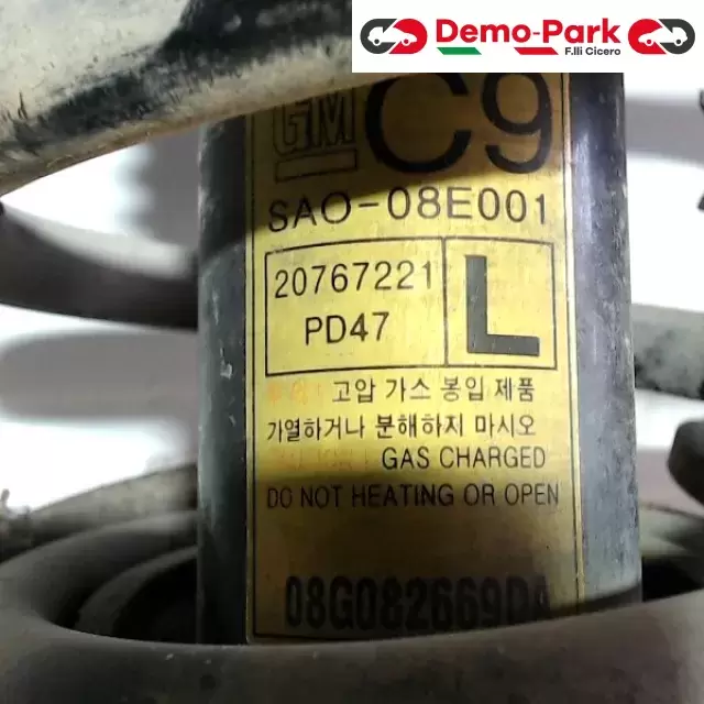 AMMORTIZZATORI ANTERIORI Opel ANTARA 2.0 CDTI SAO-08E002 / SAO-08E001 3