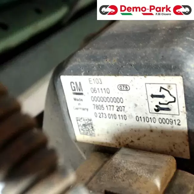 SCATOLA STERZO ELETTRICA Opel ASTRA 7805 974 611 4