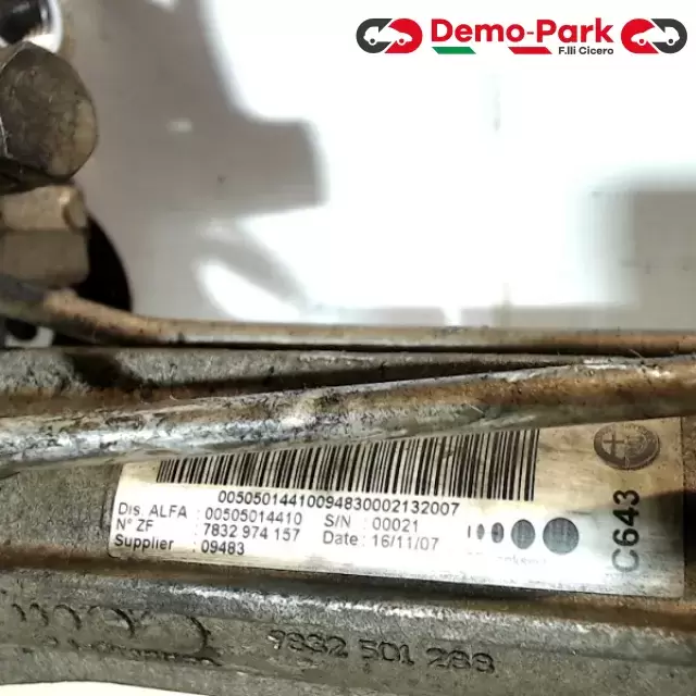 SCATOLA STERZO IDRAULICA Alfa Romeo 159 00505014410 2