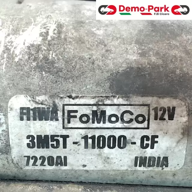 MOTORINO D'AVVIAMENTO Ford C-MAX - 1.6 TDCI 3M5T-11000-CF 3