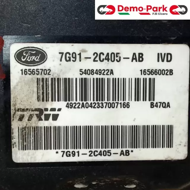 GRUPPO ABS Ford S-MAX 7G91-2C405-AB 1