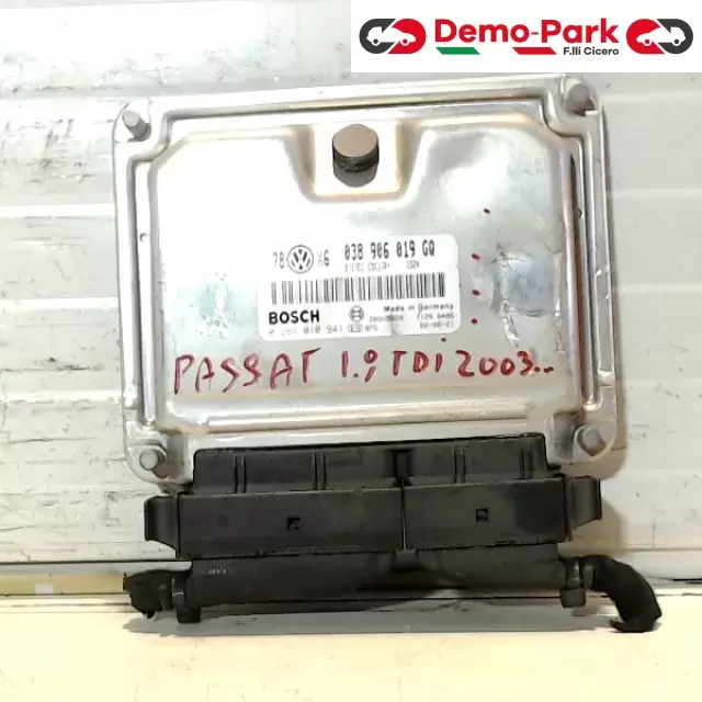 CENTRALINA MOTORE Volkswagen PASSAT - 1.9 TDI 038 906 019 GQ 0