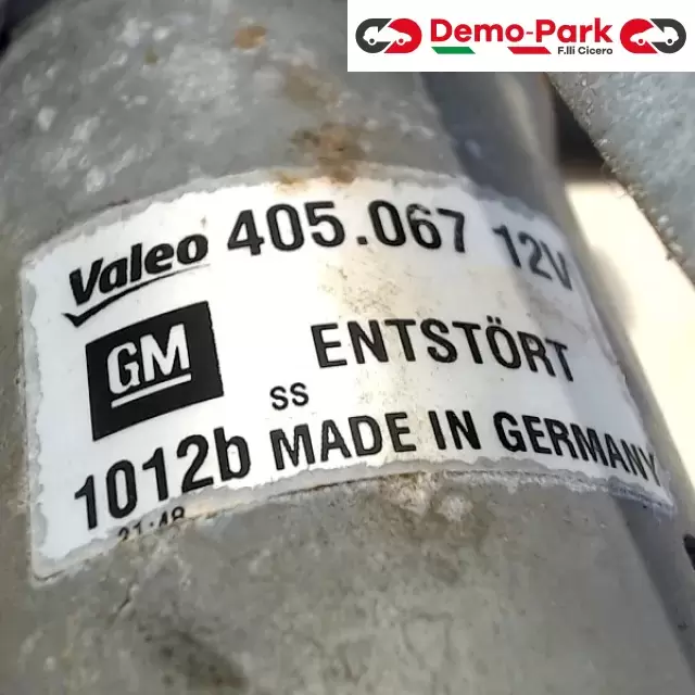 MOTORINO TERGUCRISTALLO ANTERIORE Opel CORSA D 13182340 4