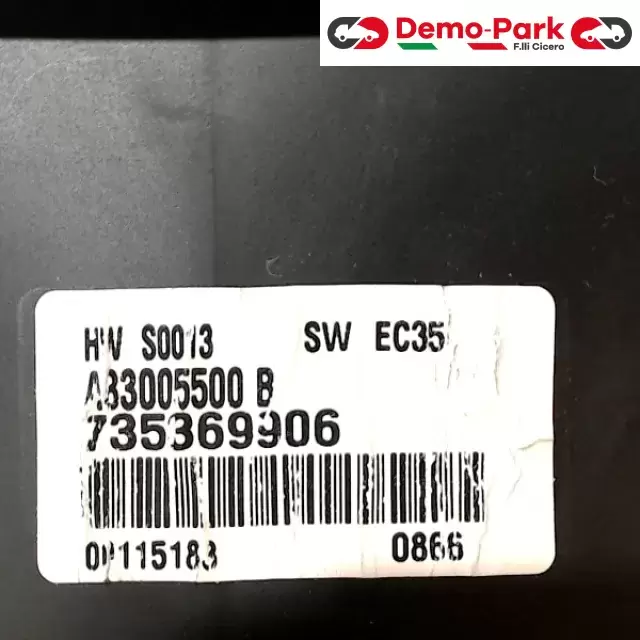 COMANDO CLIMA Fiat PANDA 169 735369906 2