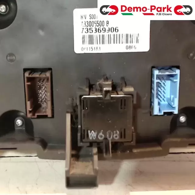 COMANDO CLIMA Fiat PANDA 169 735369906 3