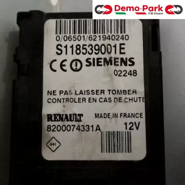 LETTORE SCHEDA  Renault MEGANE S118539001E 1