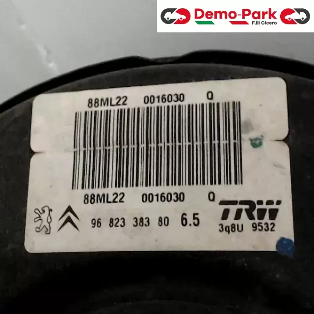 SERVOFRENO Peugeot 207 - 1.4 B 9682338380 1