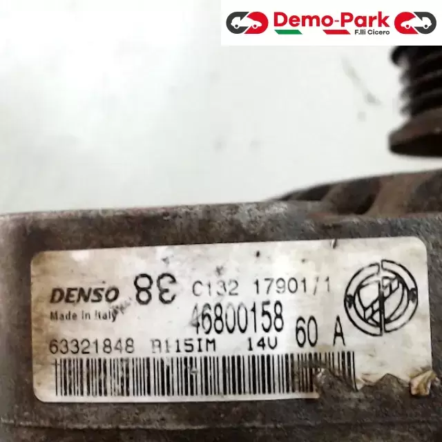 ALTERNATORE 60A Fiat 600 - 1.1 46800158 3