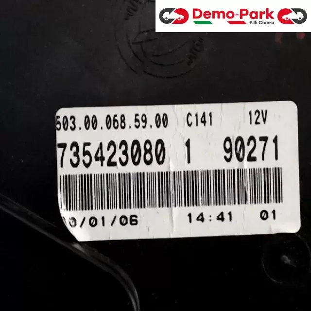 QUADRO STRUMENTI Fiat IDEA 1.4 735423080 2
