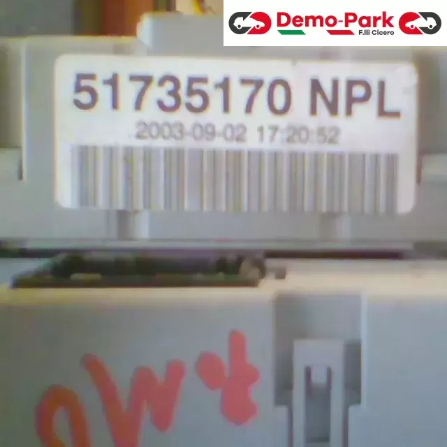 BODY COMPUTER Fiat PUNTO - 188 DELPHI 406626   51735170 NPL 1