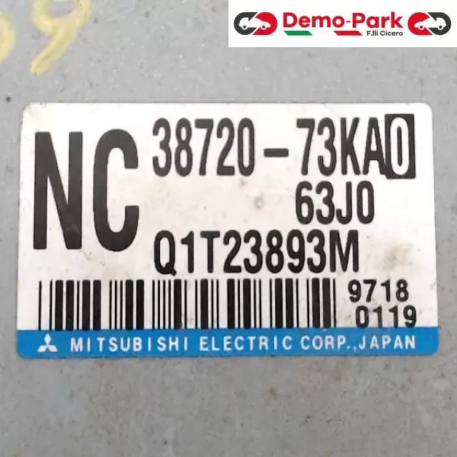 CENTRALINA SERVOSTERZO Suzuki SWIFT 38720-73KA0 1