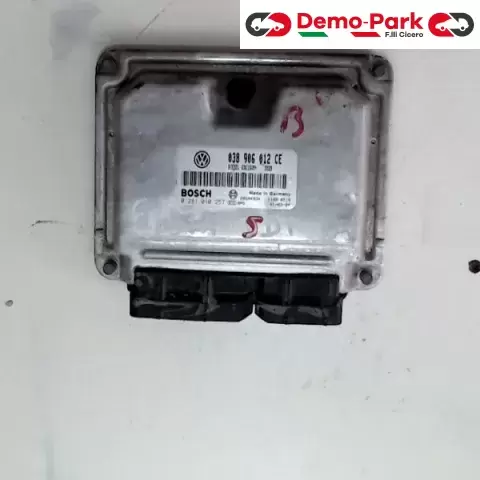 CENTRALINA MOTORE Skoda FABIA - 1.9 SDI BOSCH 0 281 010 257   038 906 012 CE 0