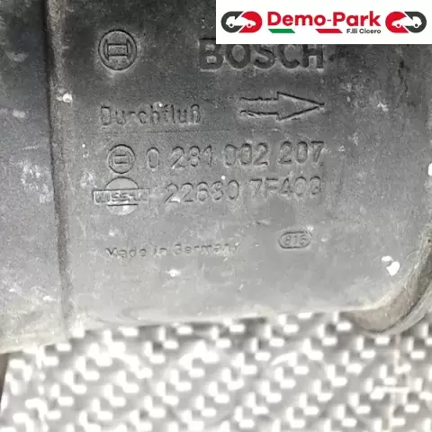 DEBIMETRO Nissan PRIMERA - 2.0 TD BOSCH 0 281 002 207 0