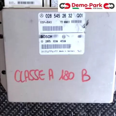 CENTRALINA ESP+BAS Mercedes-benz CLASSE A - 180 BOSCH 0 265 109 459      028 545 26 32 Q01 0