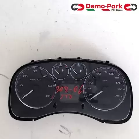 QUADRO STRUMENTI Peugeot 307 - 1.4 HDI 1.6 HDI  0