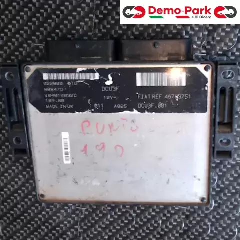 CENTRALINA MOTORE Fiat PUNTO 188 - 1.9 D    R04010032D  FIAT REF.  4676375 0