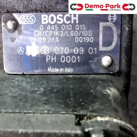 POMPA INIEZIONE  Mercedes-benz CLASSE A - 170 CDI  0