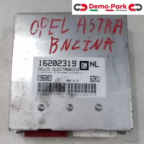 CENTRALINA MOTORE Opel ASTRA F DELCO 16202319     D096003 BZKU 0