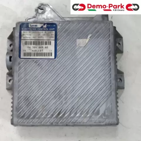 CENTRALINA MOTORE Peugeot 406 - 2.1 TD LUCAS DCU R 04010028 B     96 304 669 80 0
