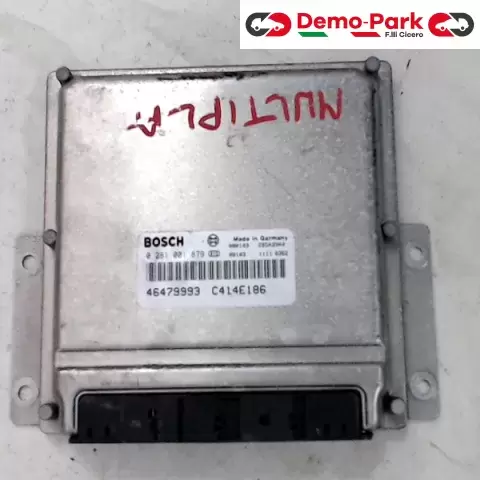 CENTRALINA MOTORE Fiat MULTIPLA - 1.9 JTD BOSCH 0 281 001 879  46479993   C414E186 0