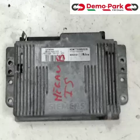 CENTRALINA MOTORE Renault MEGANE - 1.6 HOM7700860319      7700102267   INJ BVM 0